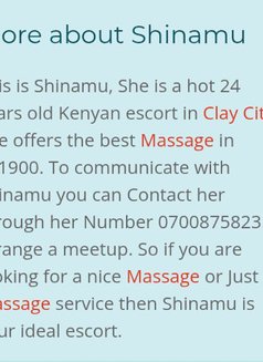 Shinamu - escort in Nairobi Photo 4 of 4