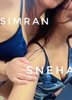 2 friends together telegram @Simran14370 - escort in Ahmedabad Photo 23 of 23
