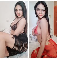 Five shemale and lady group sex - Transsexual escort in Dubai