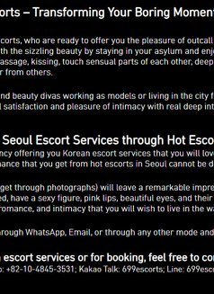 Sixnines Escorts - escort in Seoul Photo 3 of 4
