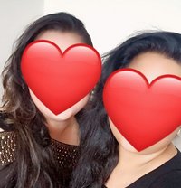 Siya & Divya Real Meet & Cam Session - escort in New Delhi