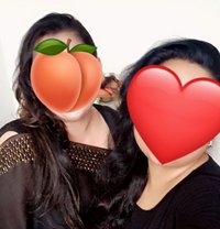 Siya & Divya Real Meet & Cam Session - escort in New Delhi