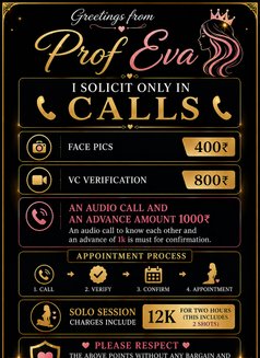 Steamy Professor (Dr.) Eva - escort in New Delhi Photo 15 of 15