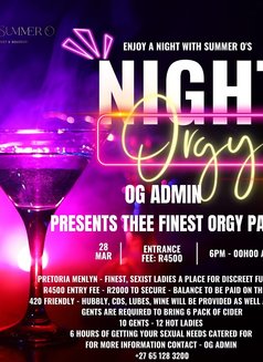 Summer Orgy Party - escort in Johannesburg Photo 16 of 16