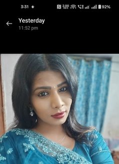 TRANSGIRL BIG BOOBS & PUSSY FUCK ME - Acompañantes transexual in Bangalore Photo 8 of 11