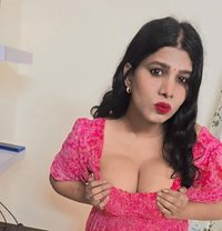 Transgirl Big Boobs + Pussy Fuk Me - Transsexual escort in Bangalore