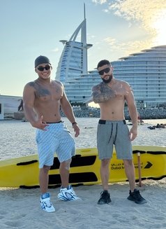 Twohotlatinboys - Male escort in Dubai Photo 1 of 6