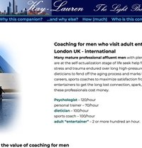 Value for Older Professional Men - Masajista in London