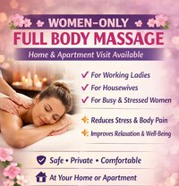 Women Only Full Body Massage Service - Male companion in Colombo
